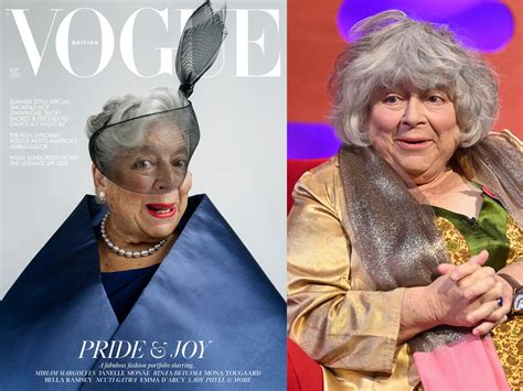 miriam margolyes nude|Miriam Margolyes poses nude for British Vogue 